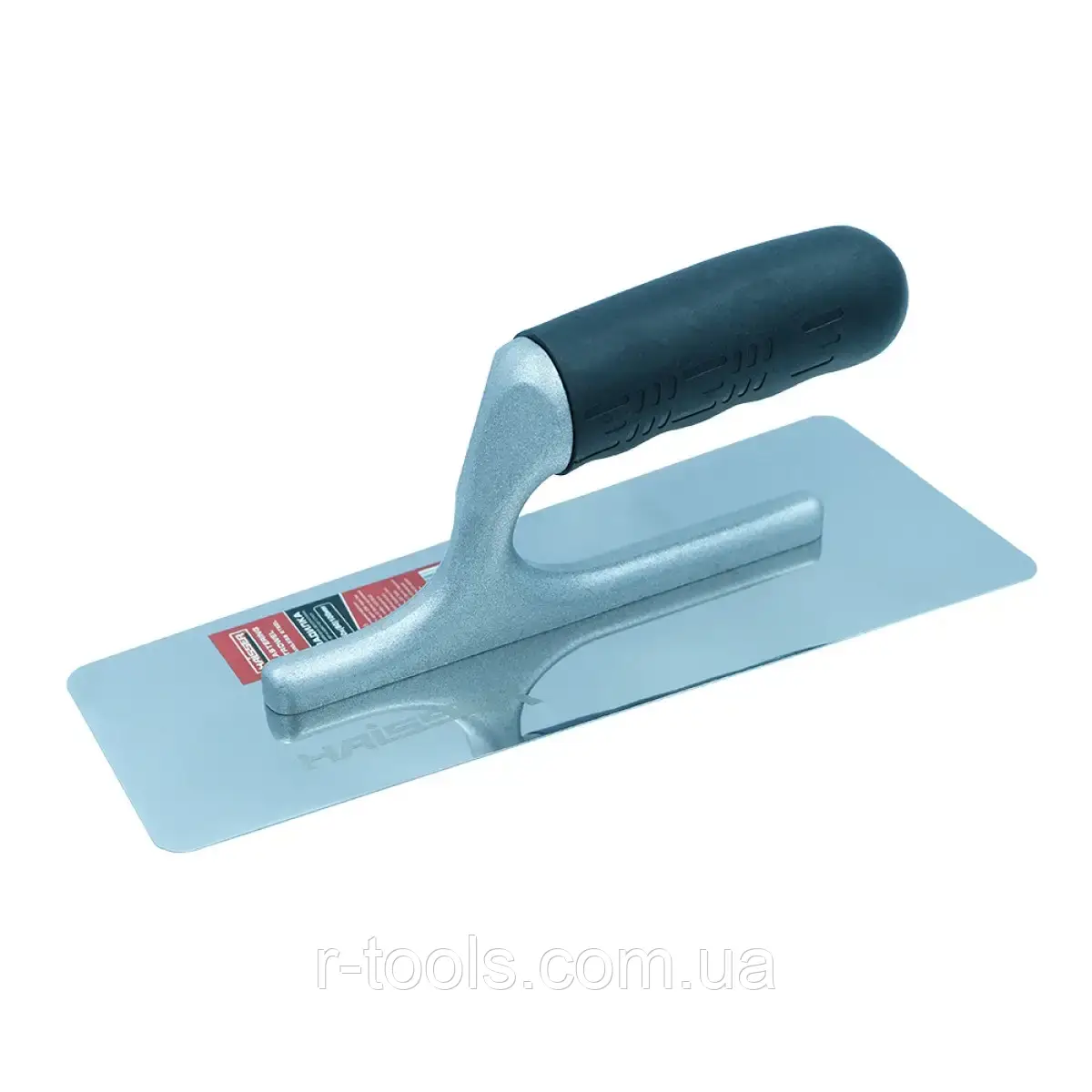 Гладилка трапецієподібна декоративна з неіржавкої сталі 240х(80)100 Haisser 37426