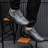 Сірі текстильні чоловічі кросівки Nike Air Max 270 'Grey', фото 6