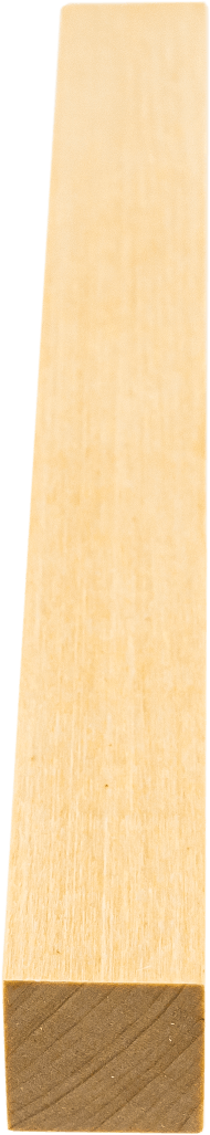 Брус декоративний липа 20х20 "Люкс", цілісний 20х20х2000-2400мм, фото 1