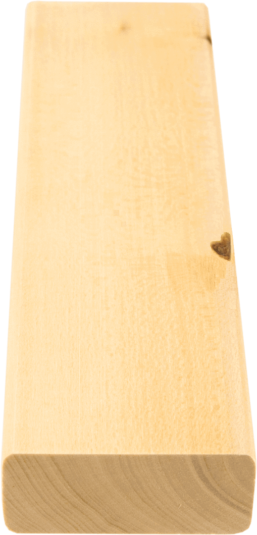 Брус для лави липа 55 "Еко", цільний 55х24х2000-2400 мм, фото 1