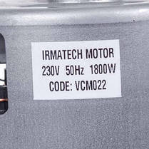 Двигун для пилососа VCM022 IRMATECH MOTOR 1800W D=130/84mm H=29/110mm, фото 4