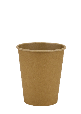 Стакан 1-шаровий Крафт 250мл Євро (50шт)