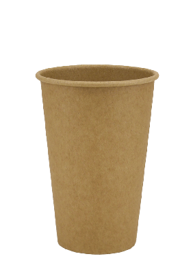 Стакан 1-шаровий Крафт 350мл Євро (50шт)