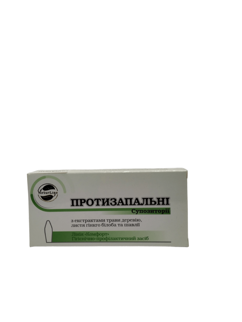 Свічки протизапальні NaturLine 10 шт.