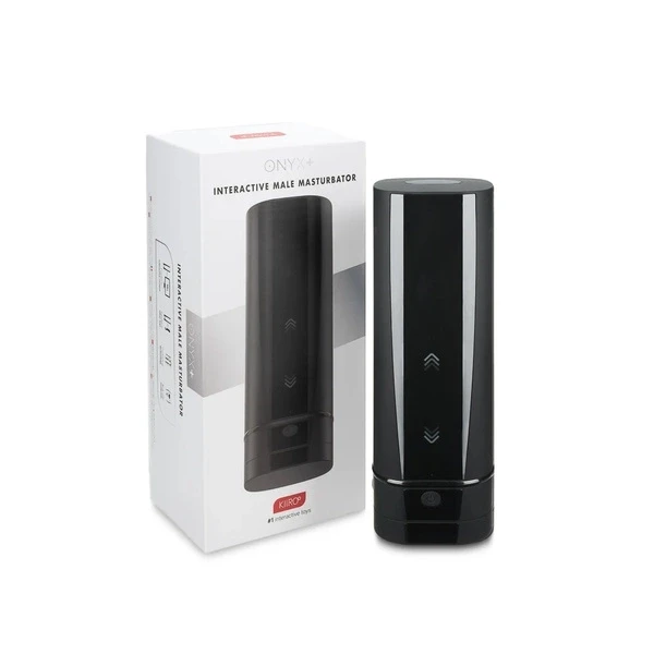 Мастурбатор Kiiroo Onyx +, 10 стисних кілець, не треба рухати, теледільдоніка