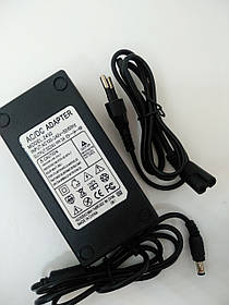 Блок живлення кабельний 2,5/5,5 мм, 24 V, 3 A, 220 В, з індикатором + мережевий шнур