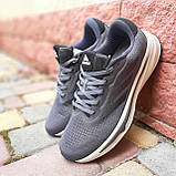 Сірі Літні текстильні Чоловічі кросівки Adidas Supernova Stride сірі, фото 8