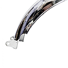 Крило заднє мопеда Alpha Delta (хром), фото 2