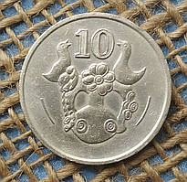 10 центов 1993 року. Кiпр