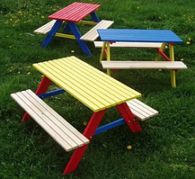 Комплект садових меблів стіл +лавки "Оушен"