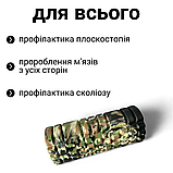 Ролик для йоги жорсткий, масажний рол для фітнесу, валик масажний для спини Hechpro (MR33U), фото 2