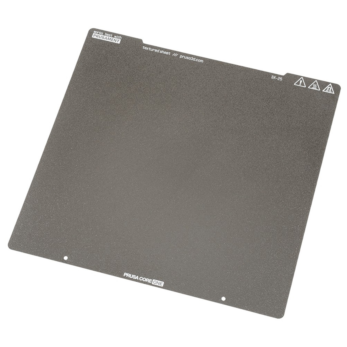 Оригінальна пластина стіл з двостороннім PEI покриттям PRUSA Textured Powder-coated Print Sheet (15342)