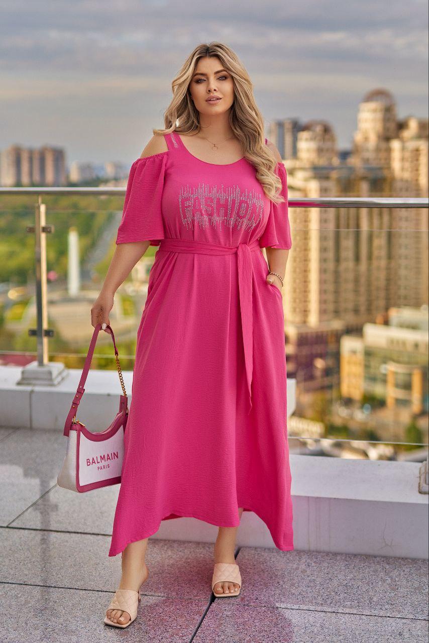 Сукня довга з камінням 9290, фото 1