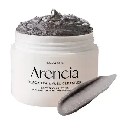 Желе для вмивання з чорним чаєм, юзу та рисом ARENCIA Black Tea & Yuzu Rice Mochi Cleanser 120 мл, фото 1