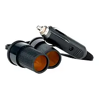 Розгалужувач шт. прикурювача 2х г. прикурювача, з кабелем 0,3 метра