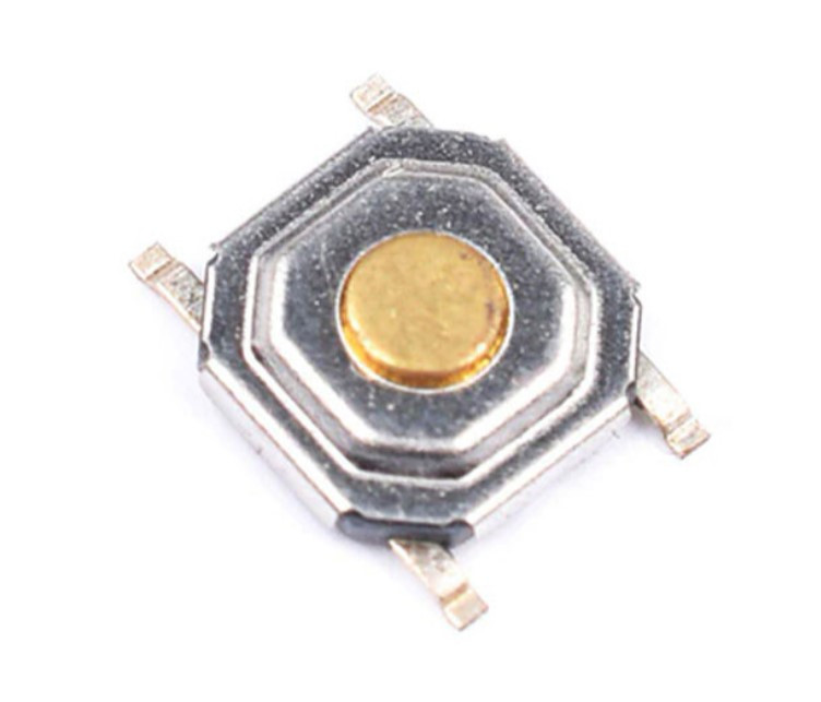 Тактова кнопка SMD 4pin 4х4x 1.5мм, шток = 0.5мм