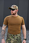 Літня футболка Стрейч котон Military Койот