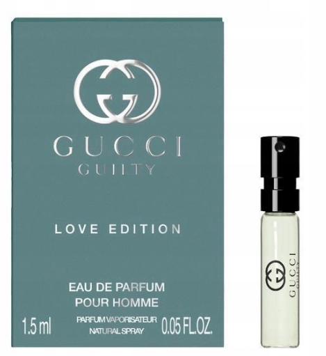 Парфумована вода для чоловіків Gucci Guilty Pour Homme Love Edition 2025 1.5 мл Пробник, фото 1