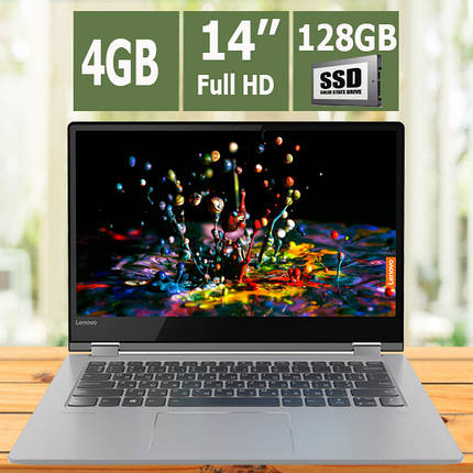 Сенсорний ноутбук Lenovo Yoga 530 AMD RYZEN 3 2200U 4/128 SSD 14''  Windows 11, фото 1
