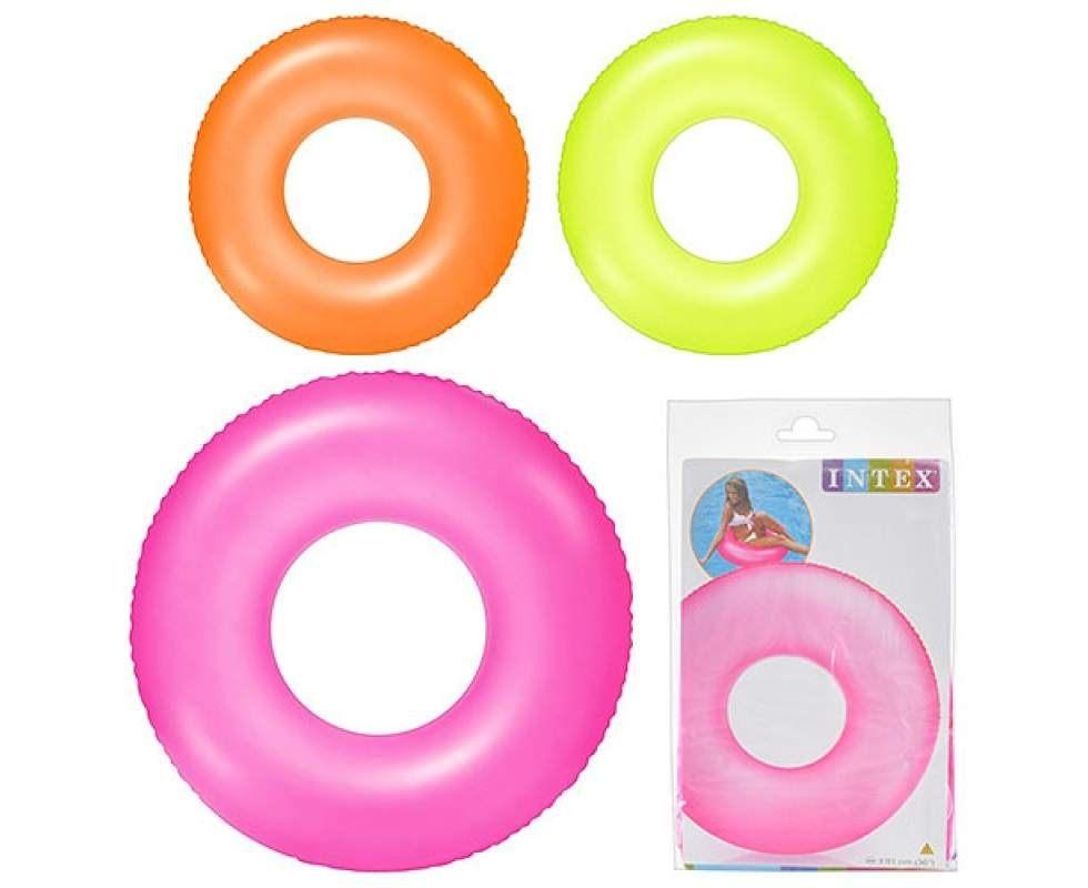 Дитячий надувний пляжний круг Intex 91 см (59262)