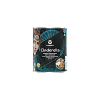 Фарба акрилова Eskaro Cinderella для стель та стін особливо міцна біла матова 0.9 л