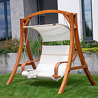 Гойдалка з навісом для двох Larice з навантаженням 200 кг