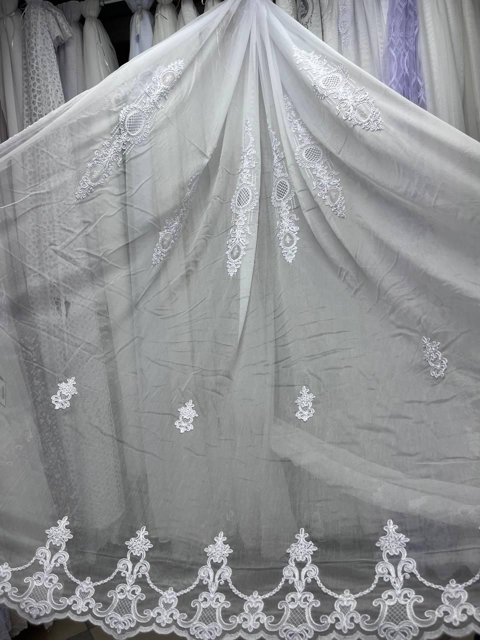 Тюль бамбук заввишки 2,8 м. біла
