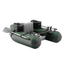 Одномісний надувний рибальський човен Intex 68381 Big Catch Pro (165х119х38 см) ручний насос 1.7 л, весла 2 шт., фото 5