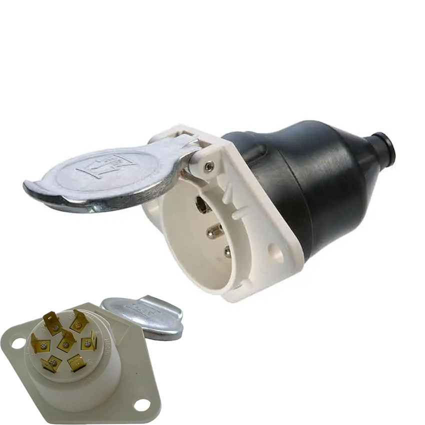 Розетка до напівпричепа 7 PIN S Type Schwarzmuller (ISO 3731)