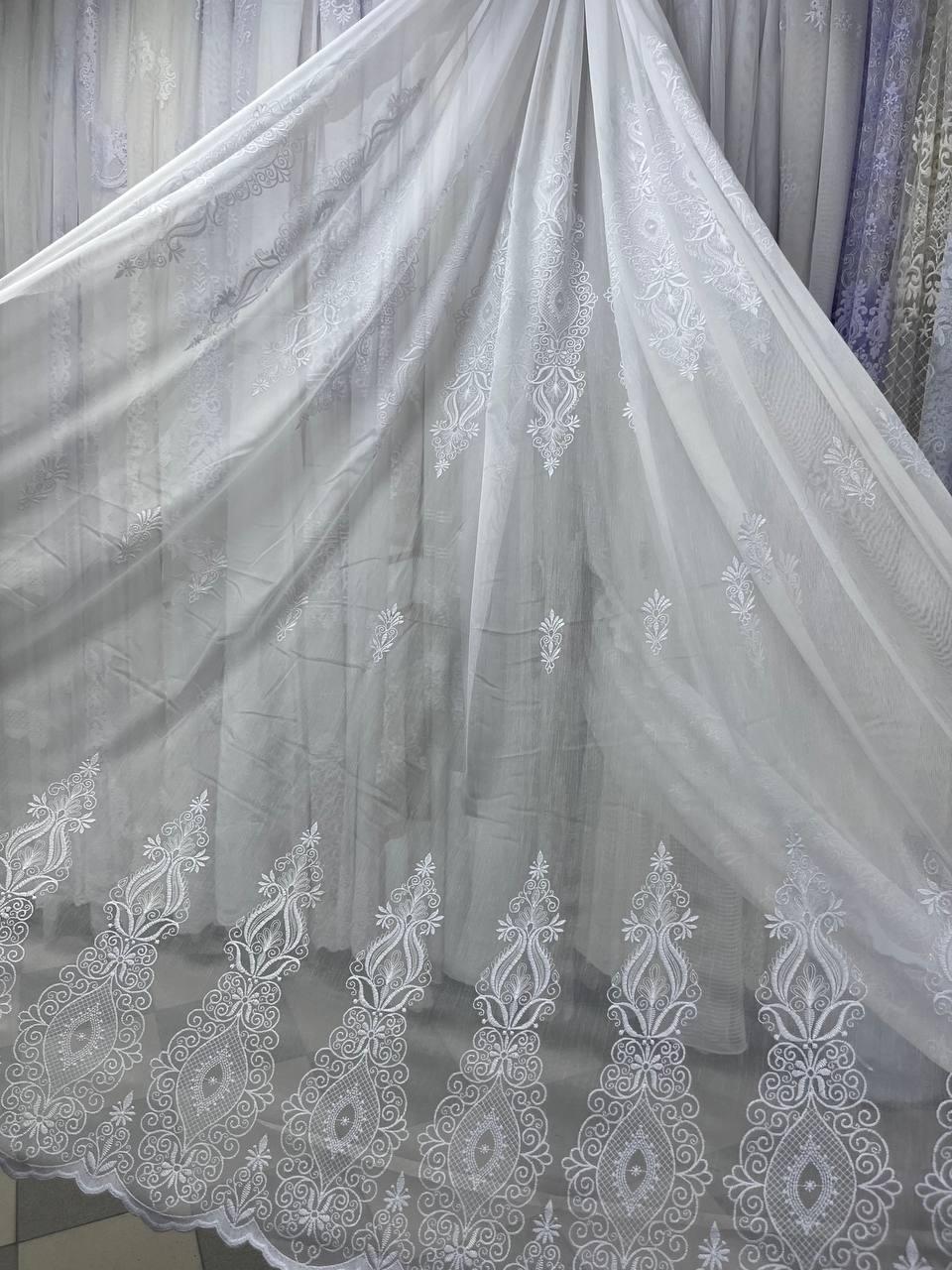 Тюль бамбук заввишки 2,8 м. біла