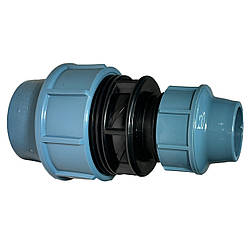 Муфта (фітинг) редукційна для поєднання поліетиленових труб діаметром 25х20 мм