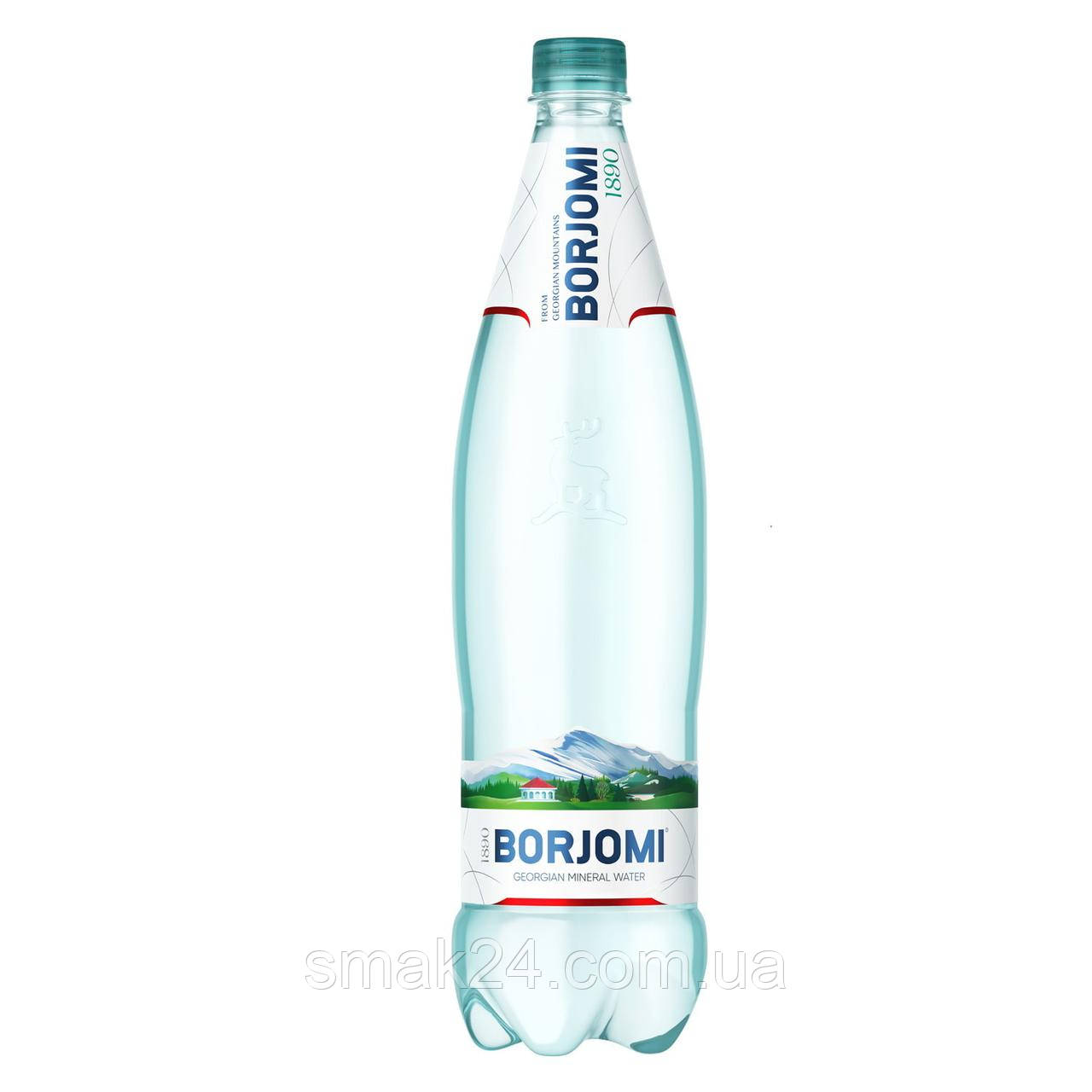 Вода лікувально-столова мінеральна сильногазована Borjomi 1 л