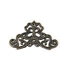 Куточок накладка декоративна Бронзова 40*56 1шт KTM059, фото 2