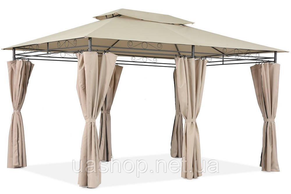 Садова альтанка Garden Point Ibiza 3x4м кремова 60022, фото 1