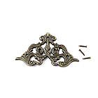 Куточок накладка декоративна Бронзова 43*62 1шт KTM060, фото 2