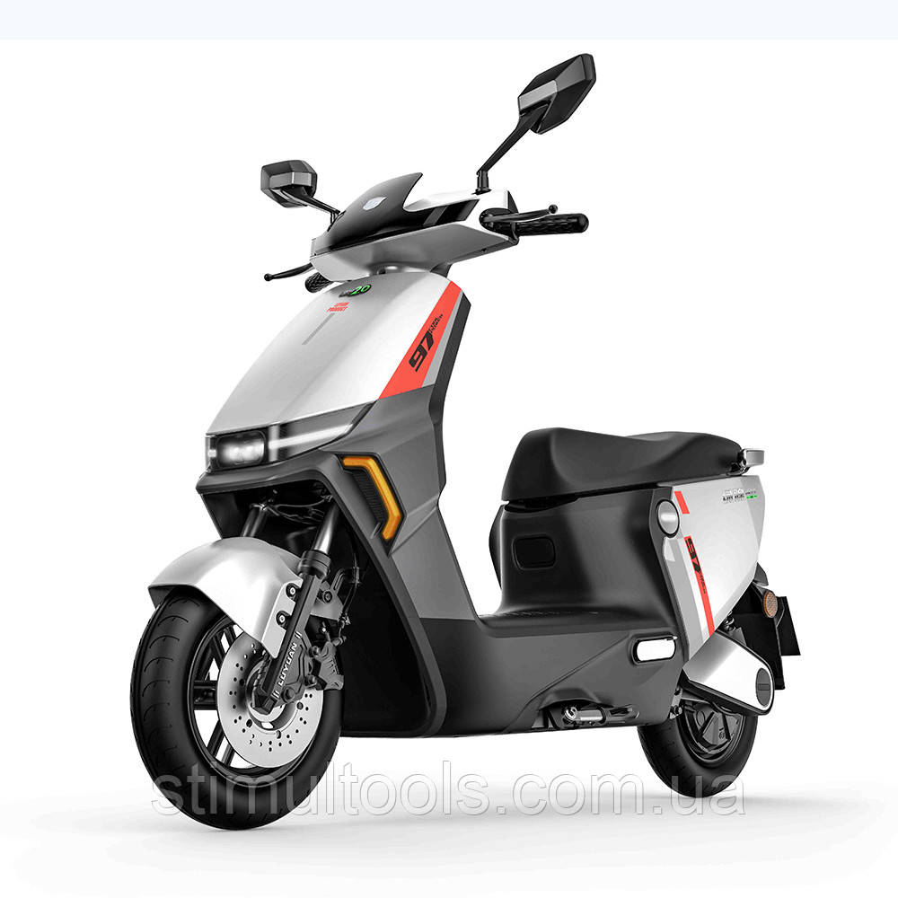 Електроскутер Prof1 MES 1027-2 PHANTOM білий двигун 1500 Вт, фото 1