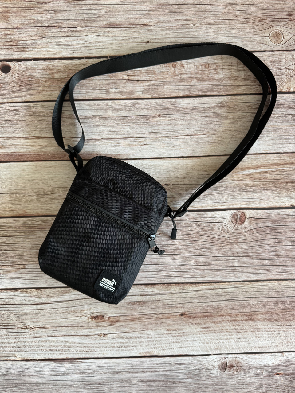 Маленька сумка через плече пума Puma дитяча чорна, фото 1