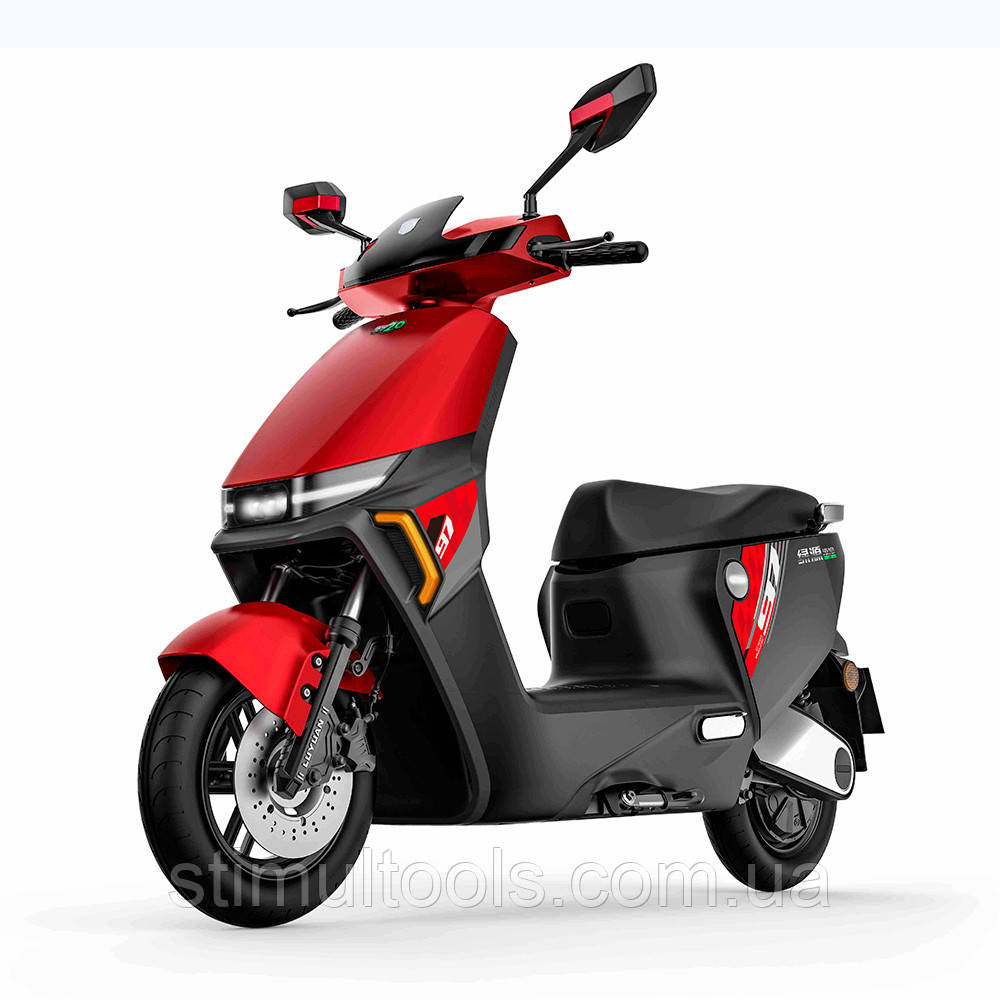 Електроскутер Prof1 MES 1027-4 PHANTOM червоний двигун 1500 Вт, фото 1