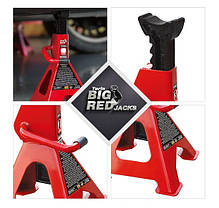 Комплект підставок під машину 6т 575 -365мм 2 шт. рейковий G.I.KRAFT JS3T2PCS, фото 3