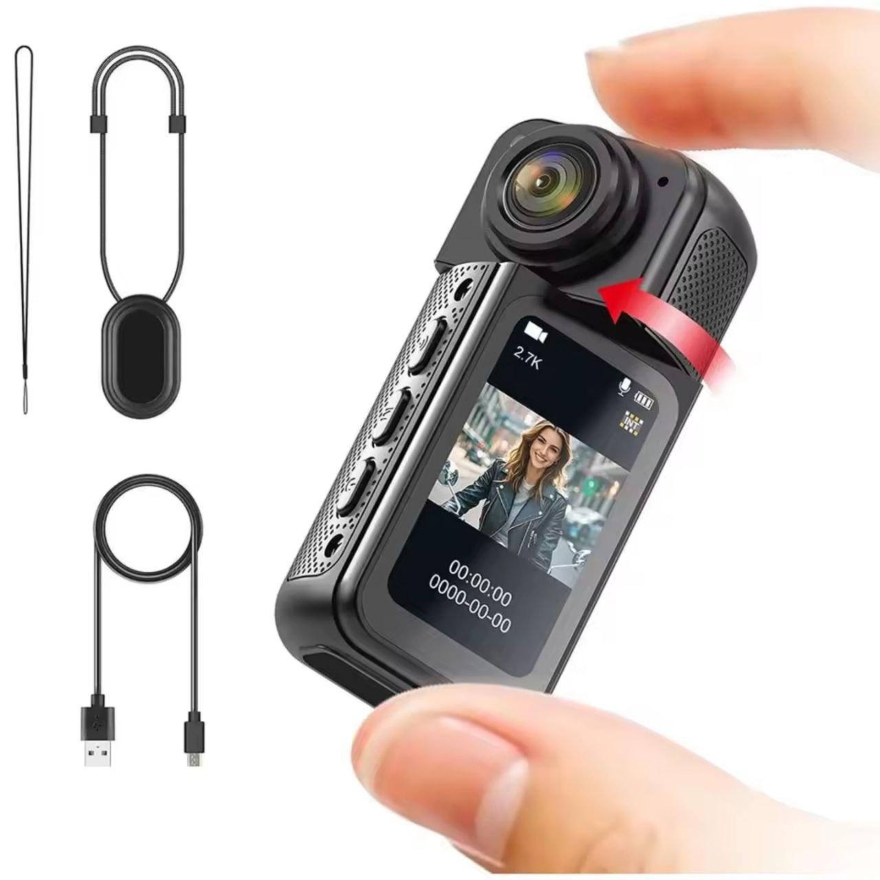 Екшн-камера Sherway S70 2.7K 15FPS H.264 з магнітом і Wi-Fi. Black