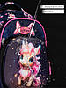 Шкільний рюкзак для дівчинки в 1-4 клас ортопедичний рожевий малюнок Поні Єдиноріжка SkyName 1717, фото 9