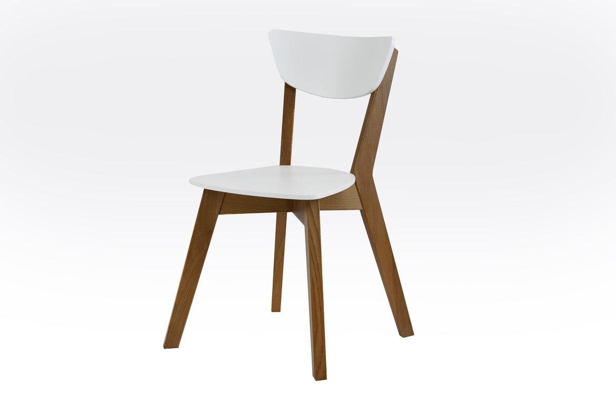 Стілець Рондо ніжки горіх/спинка біла---, фото 1