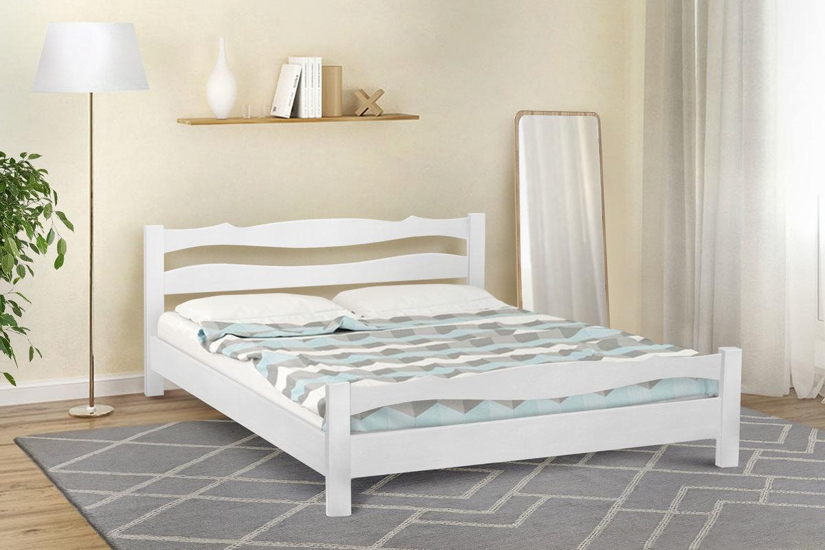 Ліжко Венера 1600*2000, вільха/білий, фото 1