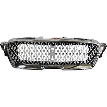 Решітка радіатора grill Lincoln MKZ 17-19 хром обід + срібло мат HP5Z-8200-CA