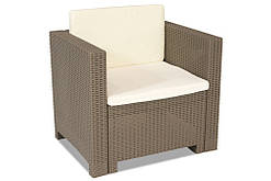 Крісло з техноротангу Colorado Bica cappuccino 63615