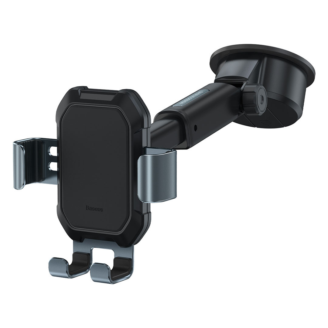 Тримач для телефона в автомобіль Baseus Tank Gravity Car Mount With Suction Base (5.4" - 6.7"). Black