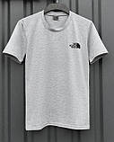 Сіра футболка чоловіча S M XL XXL, фото 4