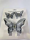 Набір заколок для волосся Hair Clip Set Crystal Grey 1*8cm/2*4cm, фото 3