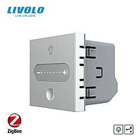 Розумний механізм сенсорний прохідний/перехресний димер Livolo білий ZigBee (VL-FC1SDZ-2WP) Wenzhou Livolo Electric Co., Ltd., VL-FC1SDZ2-2IP, Сірий