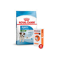 Корм для цуценят малих порід ROYAL CANIN MINI PUPPY 8 кг + Bravecto у подарунок